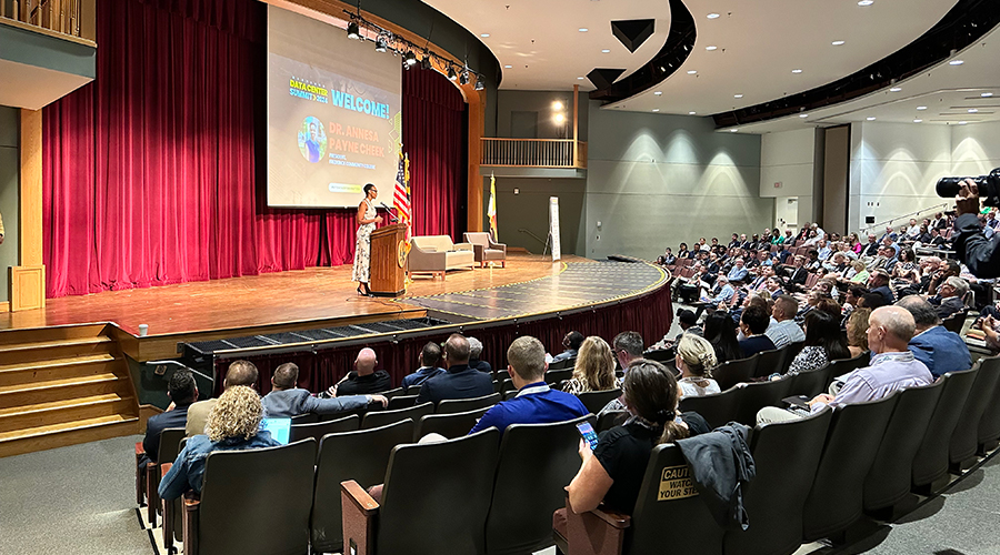 President Cheek addresses MD Tech Council